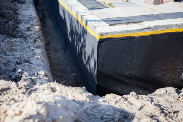 Professional Crawl Space Encapsulation technician working in Hightstown, NJ